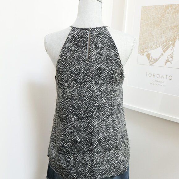 JOIE Dot Pattern Silk Cami - Picture 3 of 6
